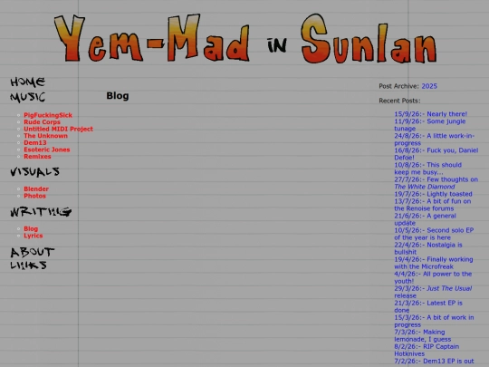 blog screenshot