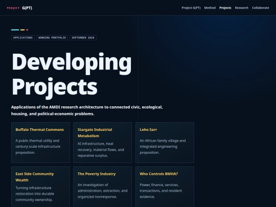 amdi-0f7c3b91a6e248d5/projects screenshot