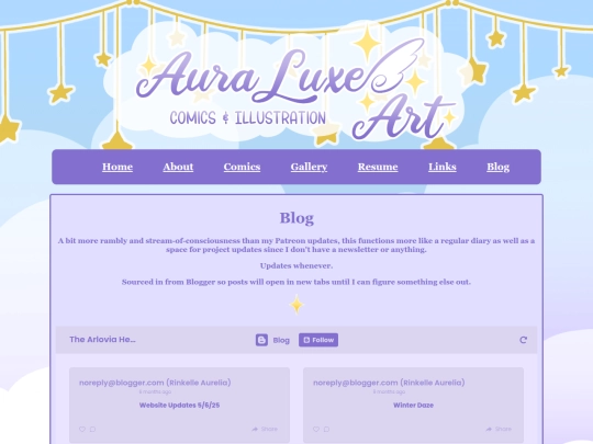 blog screenshot