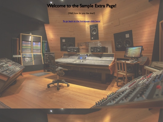 samplepage screenshot