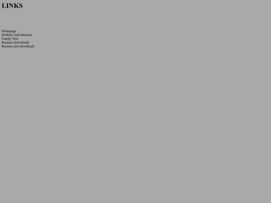 links screenshot