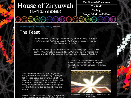 TheWorld/history/TheFeast screenshot