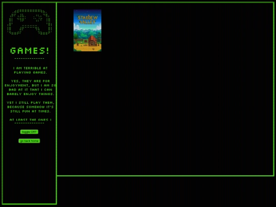 games screenshot