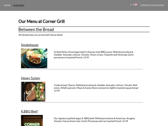 Sandwiches screenshot