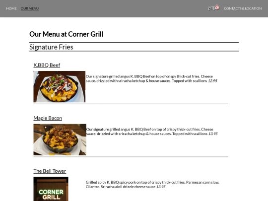 SignatureFries screenshot