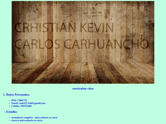 index screenshot