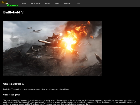 Games/BattlefieldV screenshot