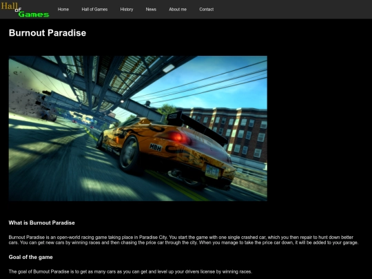 Games/BurnoutParadise screenshot