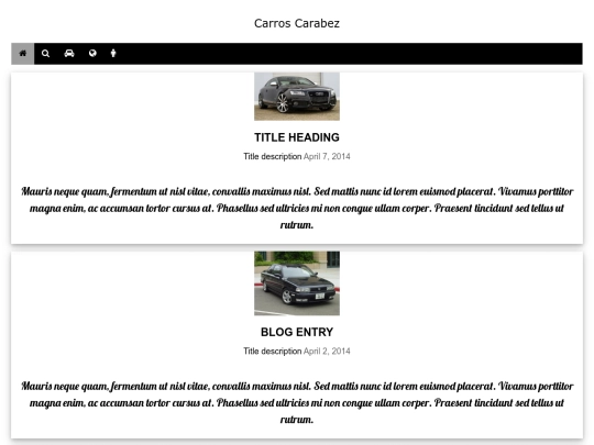 index/indexcarros screenshot
