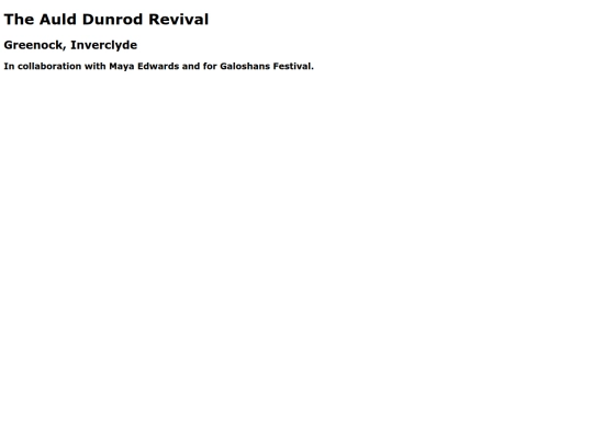 AuldDunrodRevival screenshot