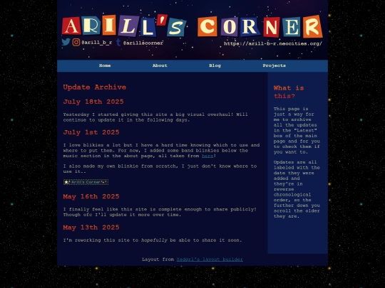 updatearchive screenshot