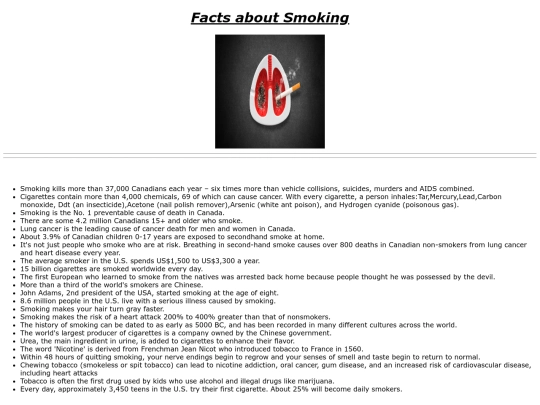 factsaboutsmoking screenshot