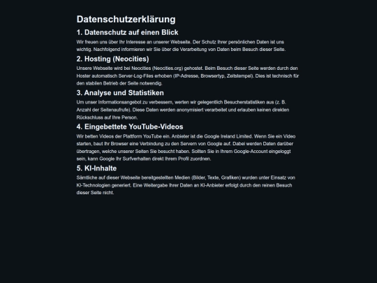 datenschutz screenshot
