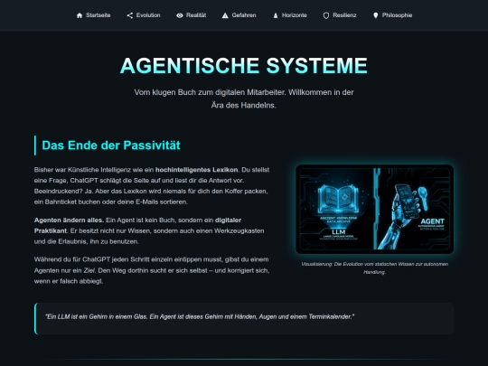 evolution/agenten screenshot