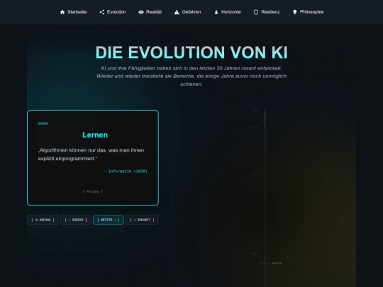 evolution screenshot