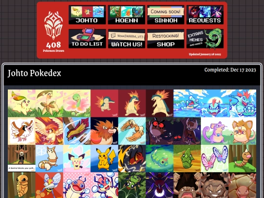 Pokedraw/johto screenshot