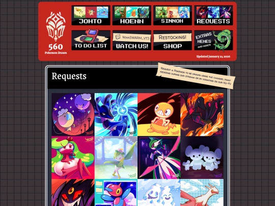 Pokedraw/requests screenshot