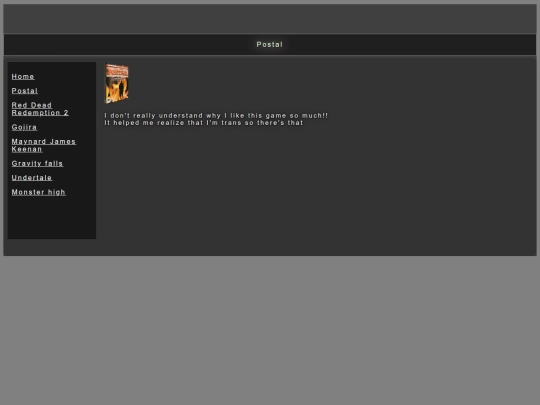 Interests/interests-postal screenshot