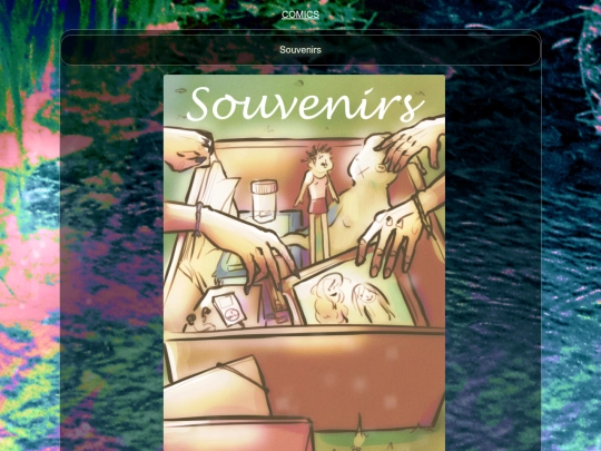 comics/souvenirs screenshot