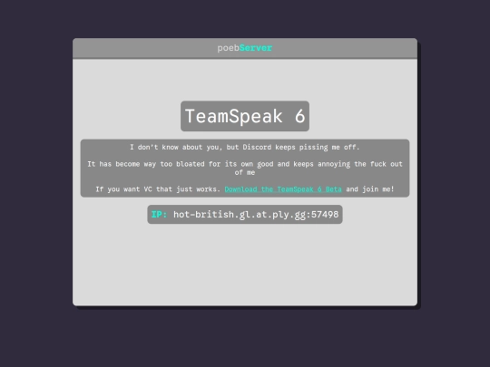 teamspeak screenshot