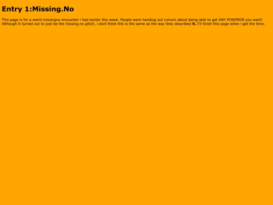 missingno screenshot