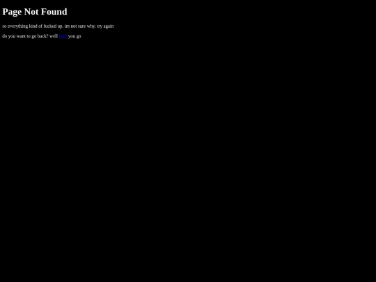 not_found screenshot