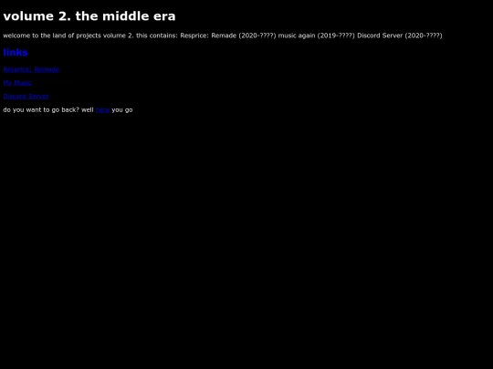 vol2projects screenshot