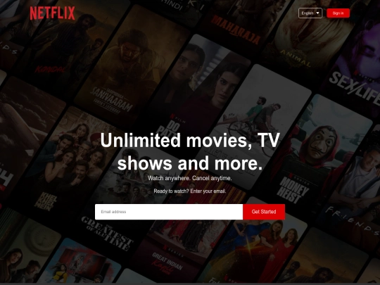 Netflix screenshot