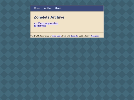 archive screenshot