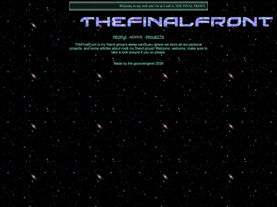 index screenshot
