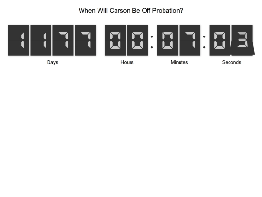 projects/countdownprobation screenshot