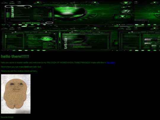 index screenshot
