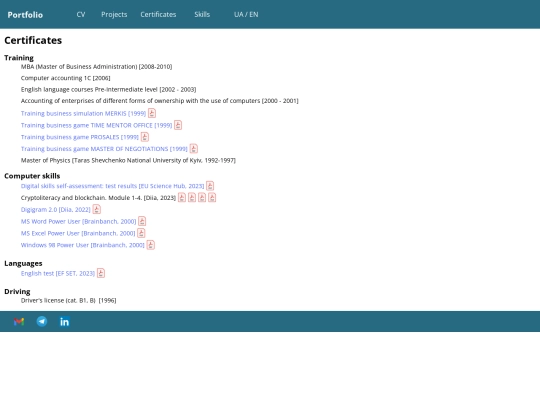 certificates_en screenshot