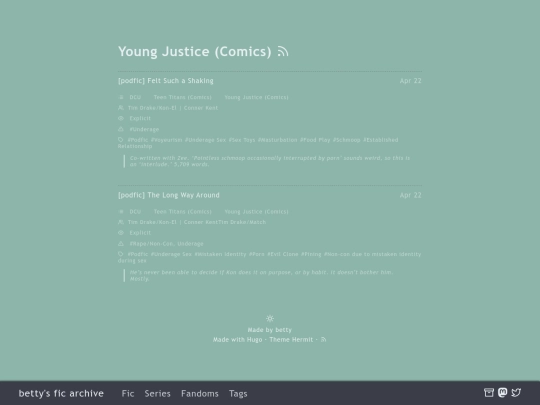 fandom/young-justice-comics screenshot
