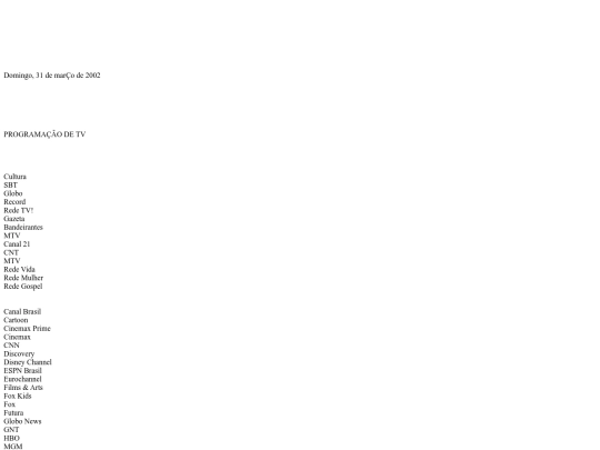 programacaotv/tv3103200203 screenshot