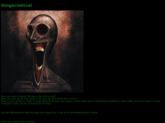 gingernetical screenshot