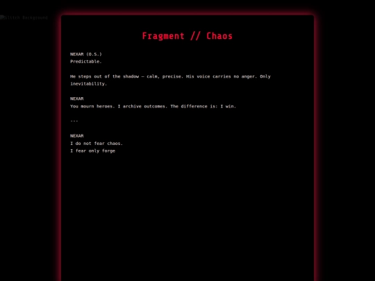 chaos_fragment screenshot