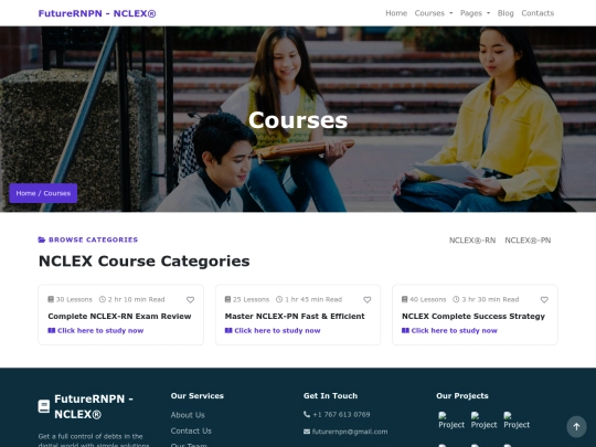course screenshot