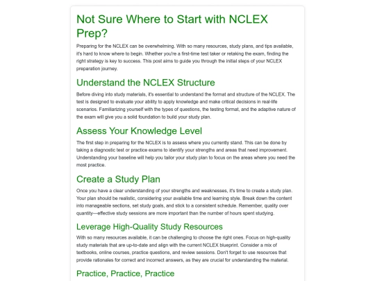 not-sure-where-to-start-with-nclex-prep screenshot