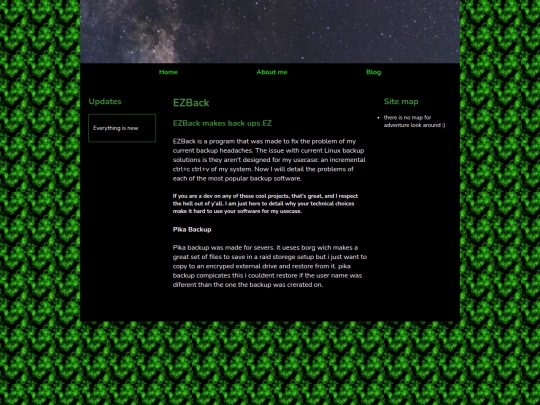 EZBack screenshot