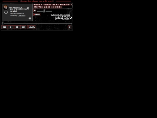 webdeck-player screenshot