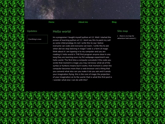 writings/first post screenshot