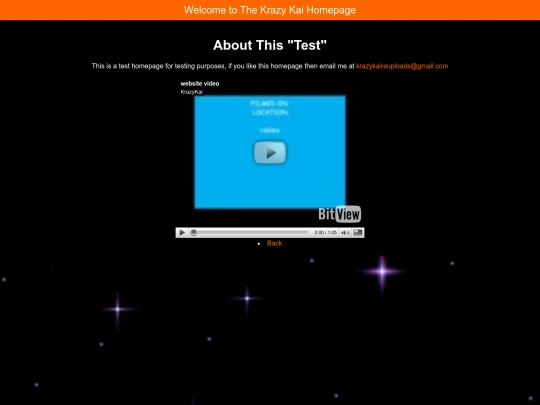 test screenshot