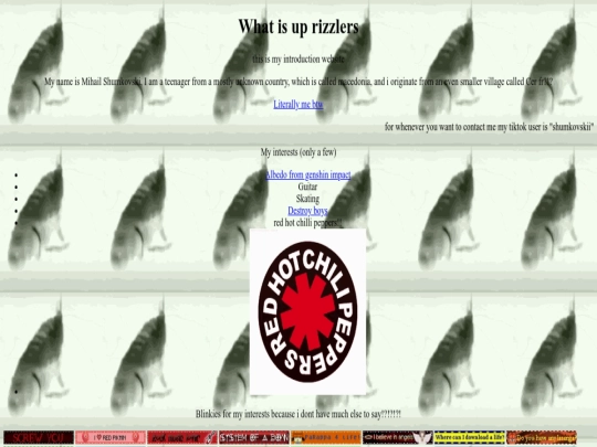 index screenshot