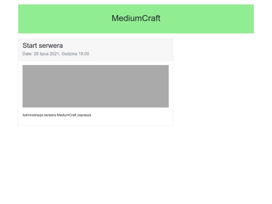 mediumcraft/main screenshot