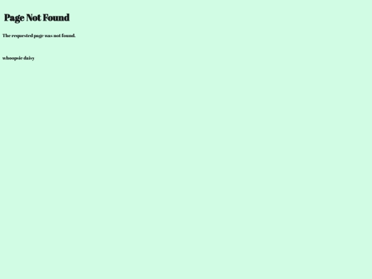 not_found screenshot