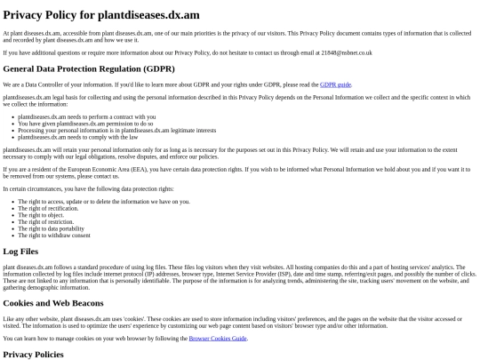policy screenshot