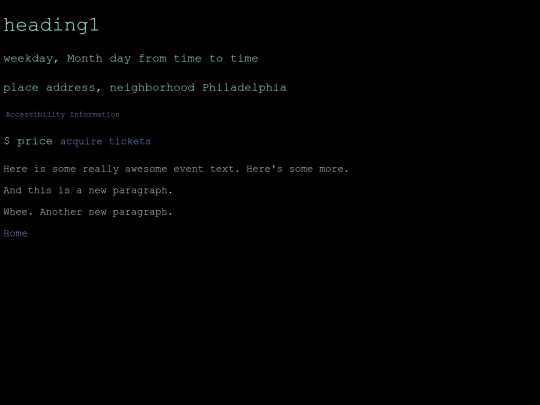 nontwine/template screenshot