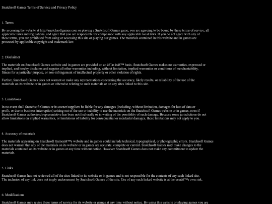 policy screenshot