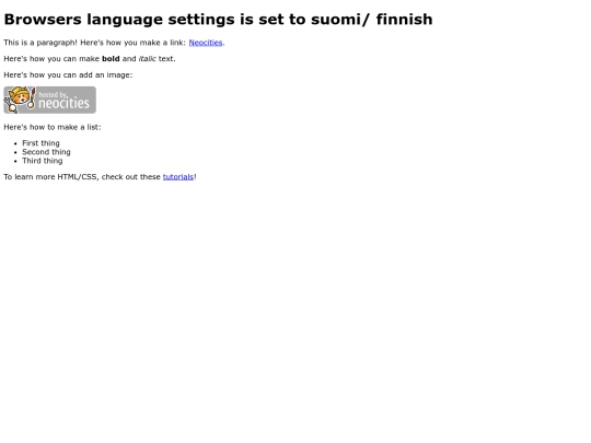 browserlangsuomi screenshot